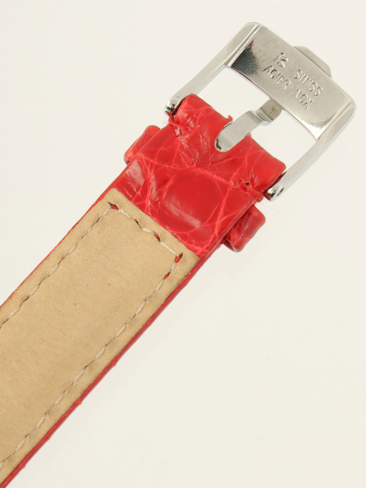 快乐运动手表 银/红色