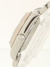 蚝式恒动日历型银质腕表，约2002年