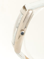 18K Tonneau Curvex 银/白色