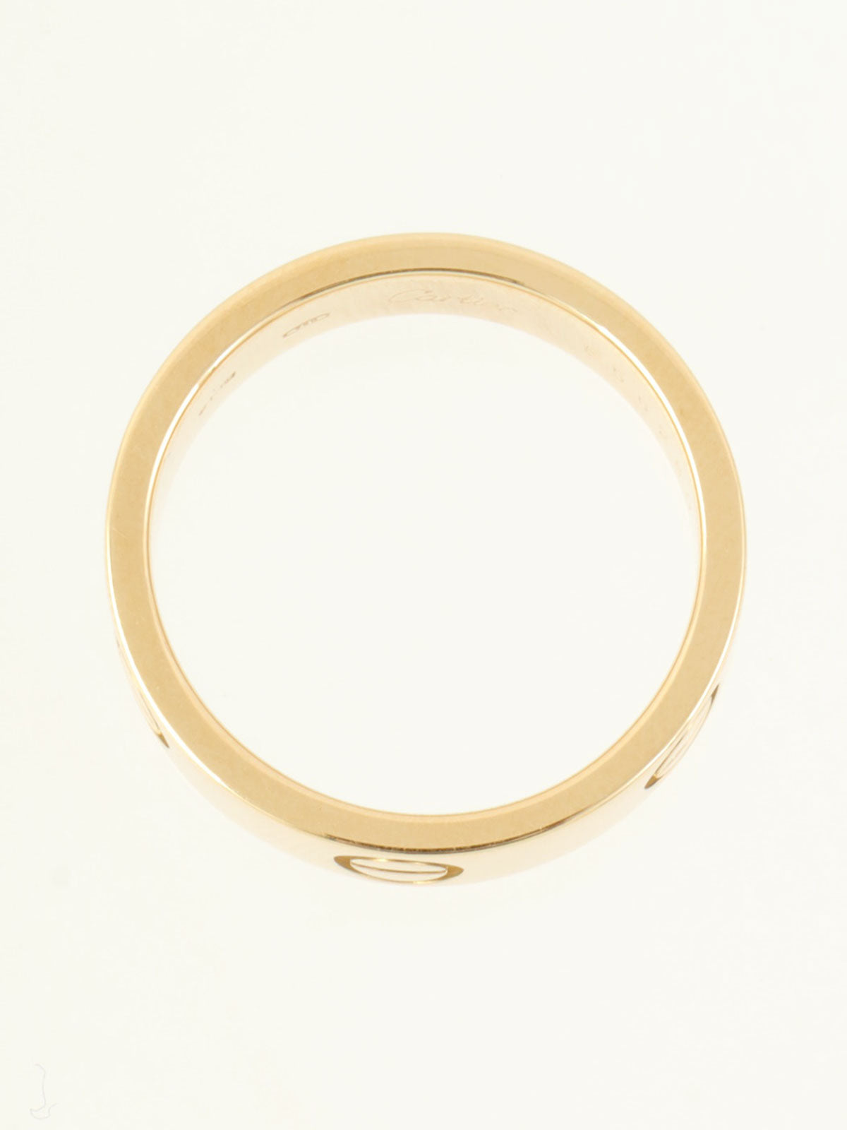 18K Yellow Gold Love Ring