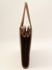 Anagram Plate Handbag Bronze
