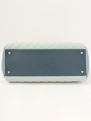 2013年出品，Matelasse Stitch Mademoiselle链条单肩包，浅蓝色