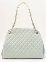 2013年出品，Matelasse Stitch Mademoiselle链条单肩包，浅蓝色