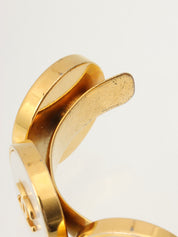 1995年製 ラウンド6CCマークバングル ゴールド/シェル