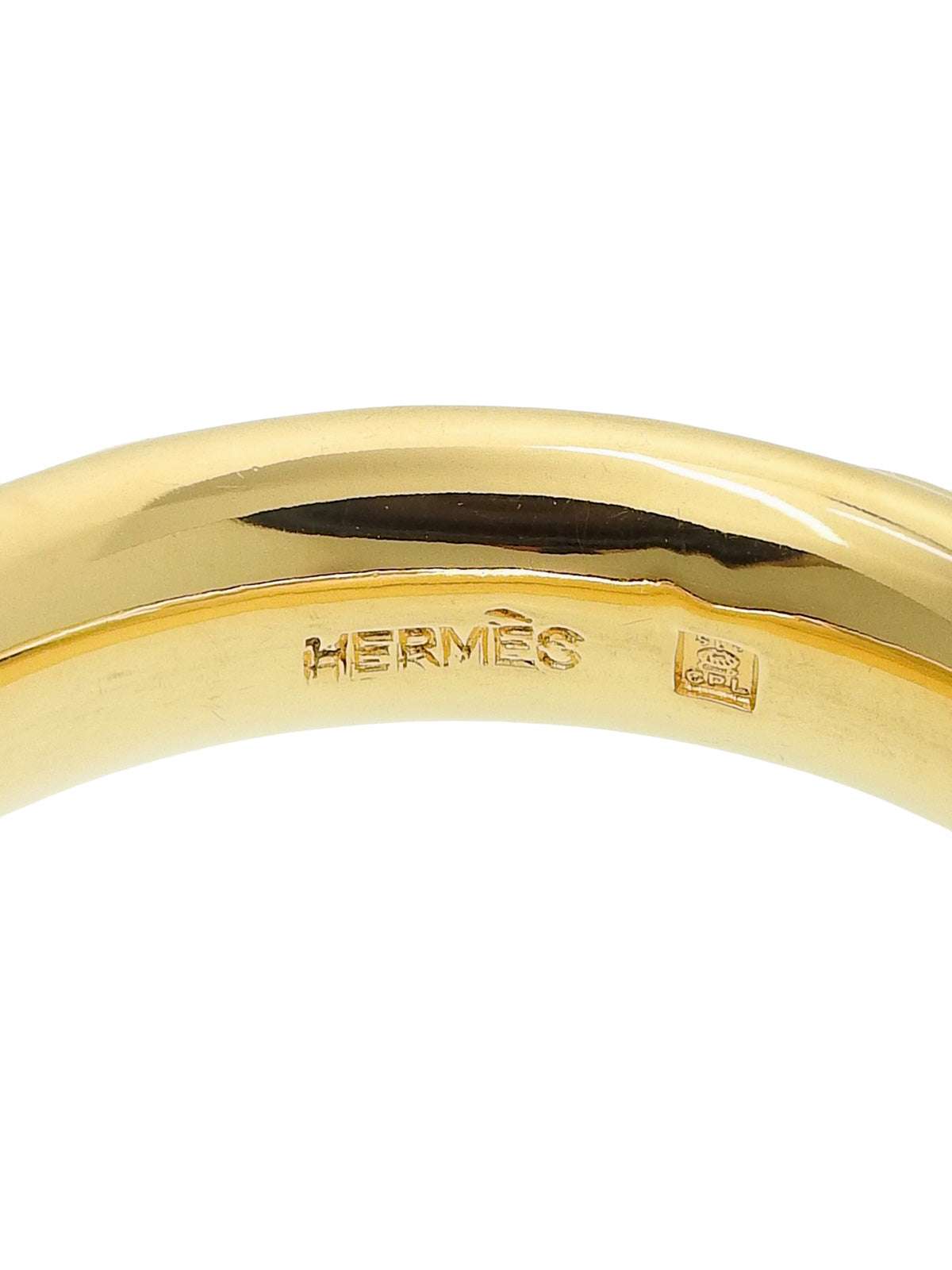 扭纹设计围巾戒指（金色）