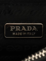 黑色尼龙水桶单肩包