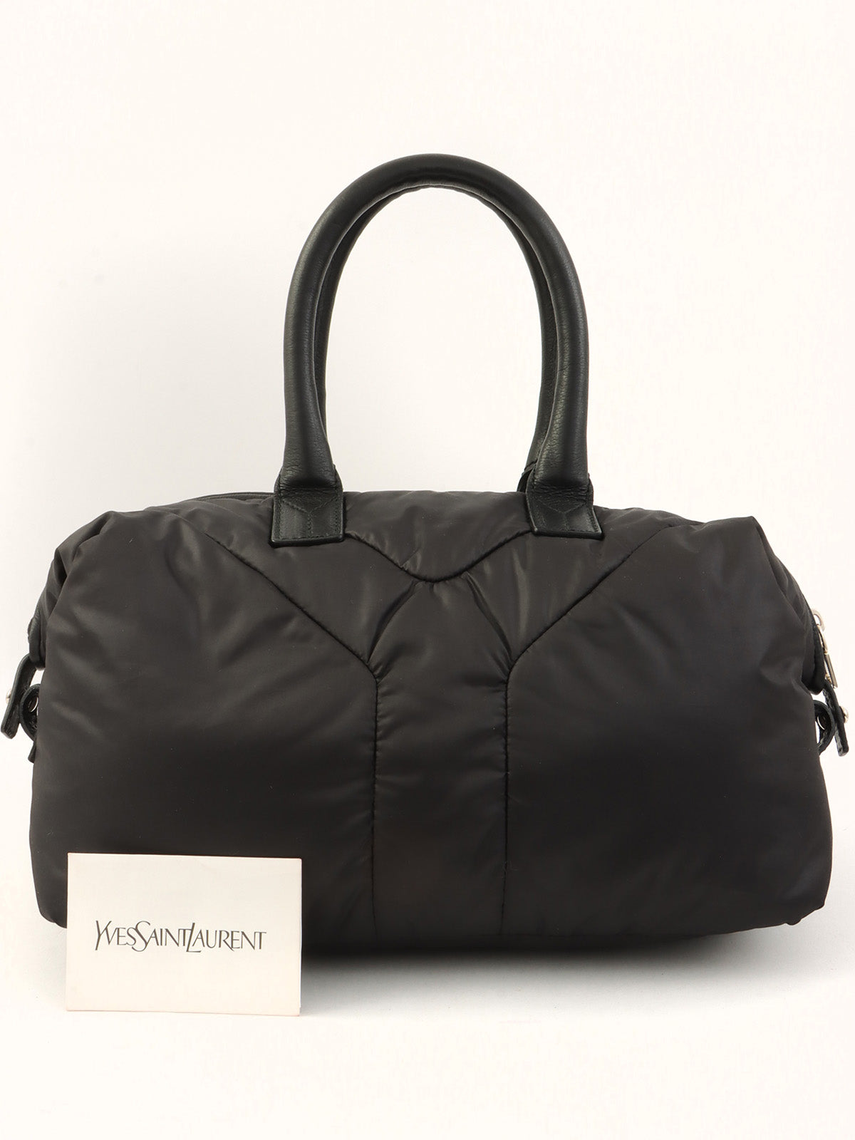 イージーナイロンハンドバッグ ブラック