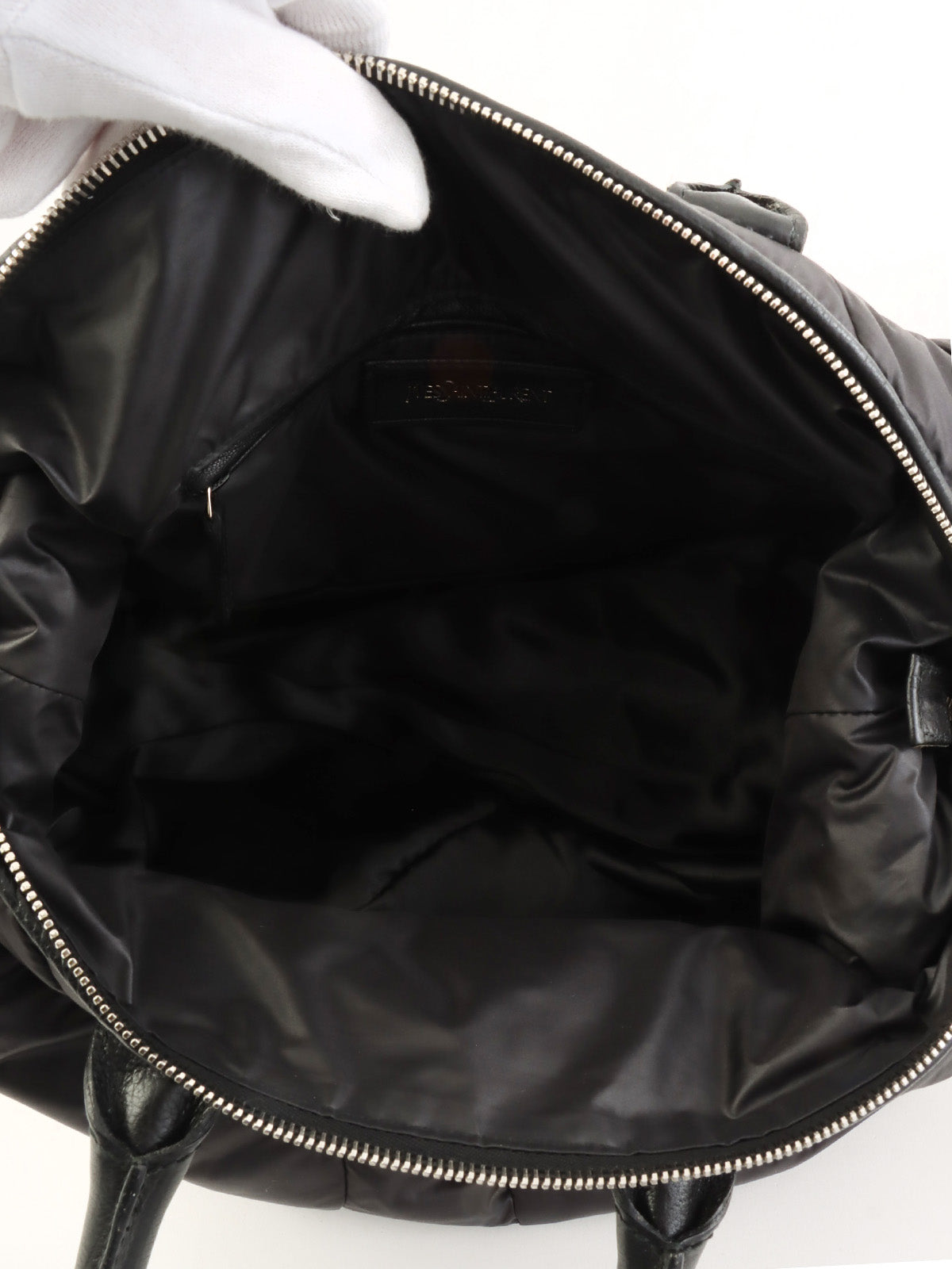 イージーナイロンハンドバッグ ブラック