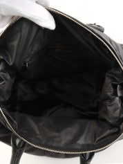 イージーナイロンハンドバッグ ブラック