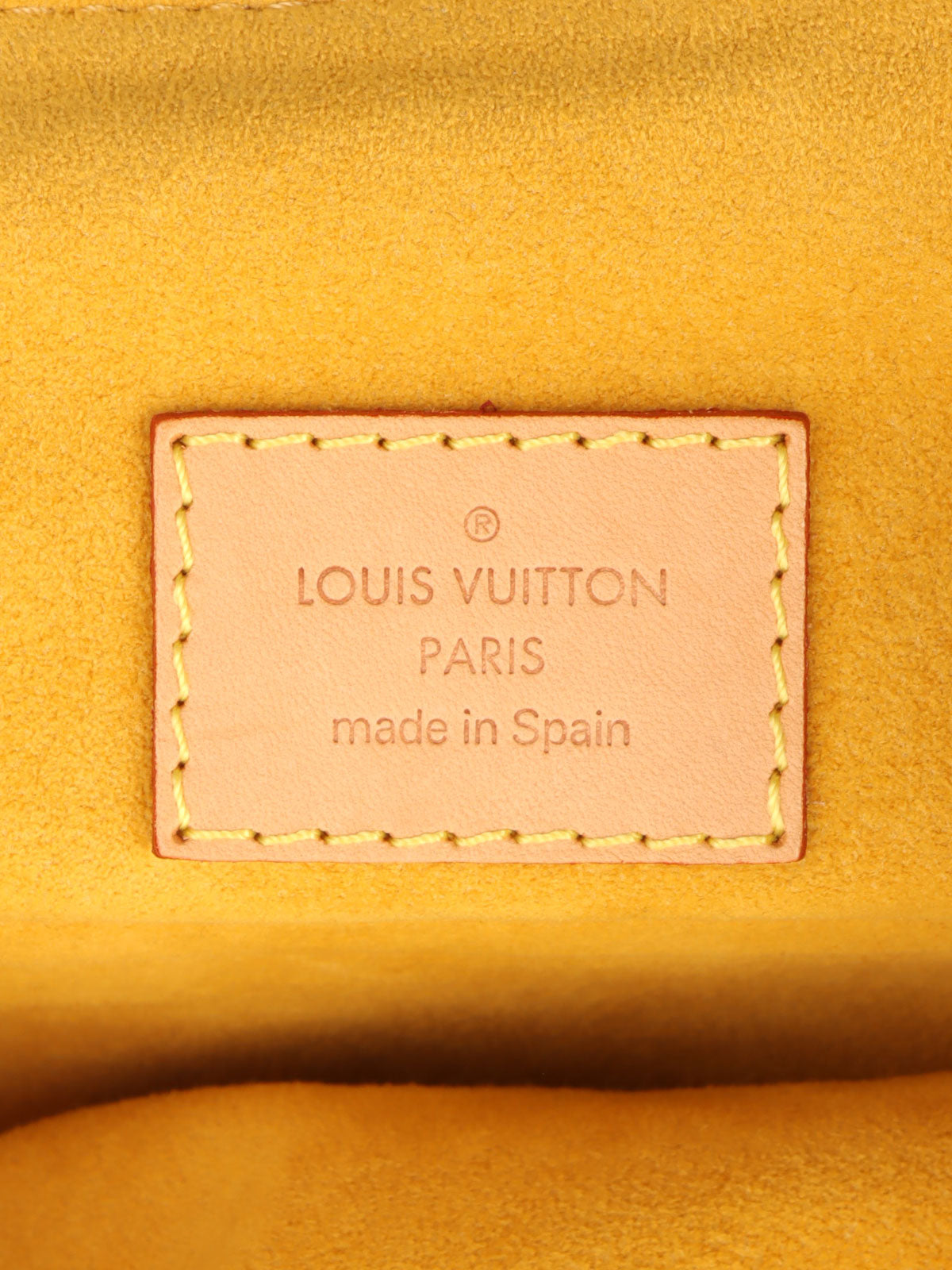 2006年製 デニムモノグラムサックアドPM ブルー