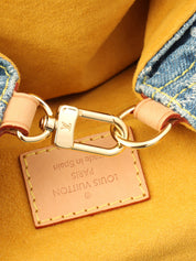 2006年製 デニムモノグラムサックアドPM ブルー