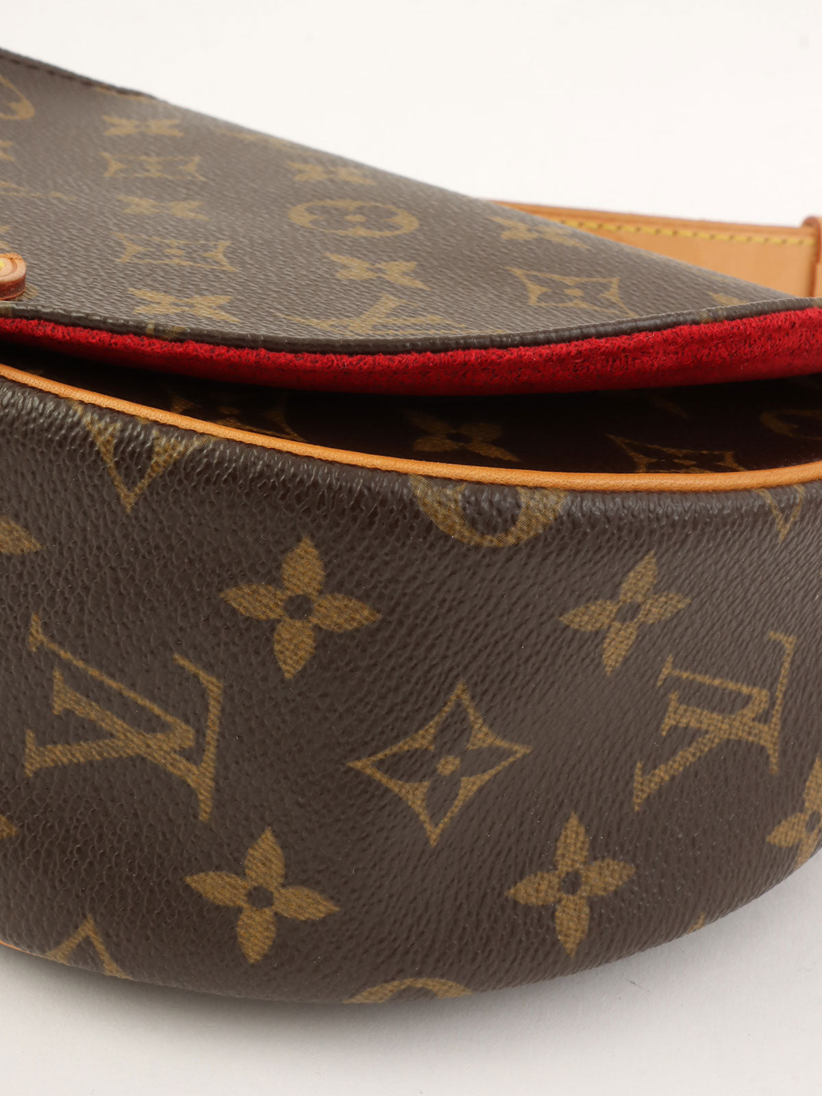 2004 Canvas Monogram Tan Blanc Brown