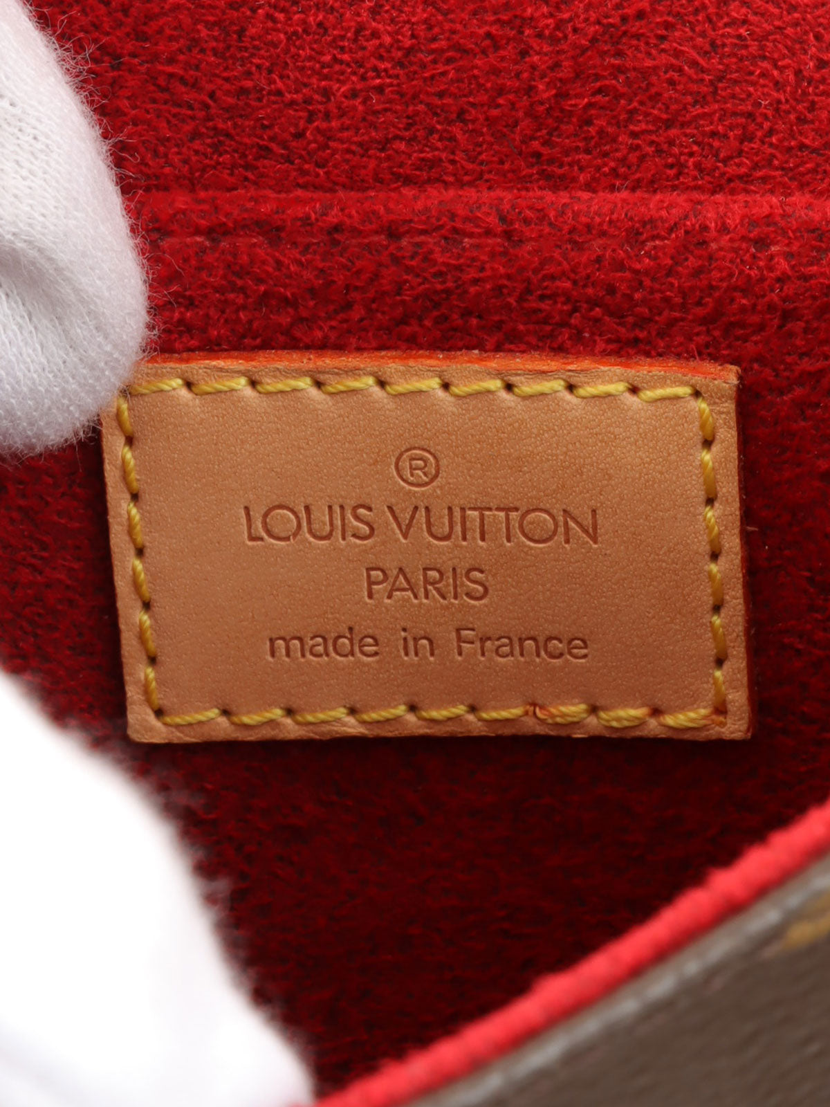 2004 Canvas Monogram Tan Blanc Brown