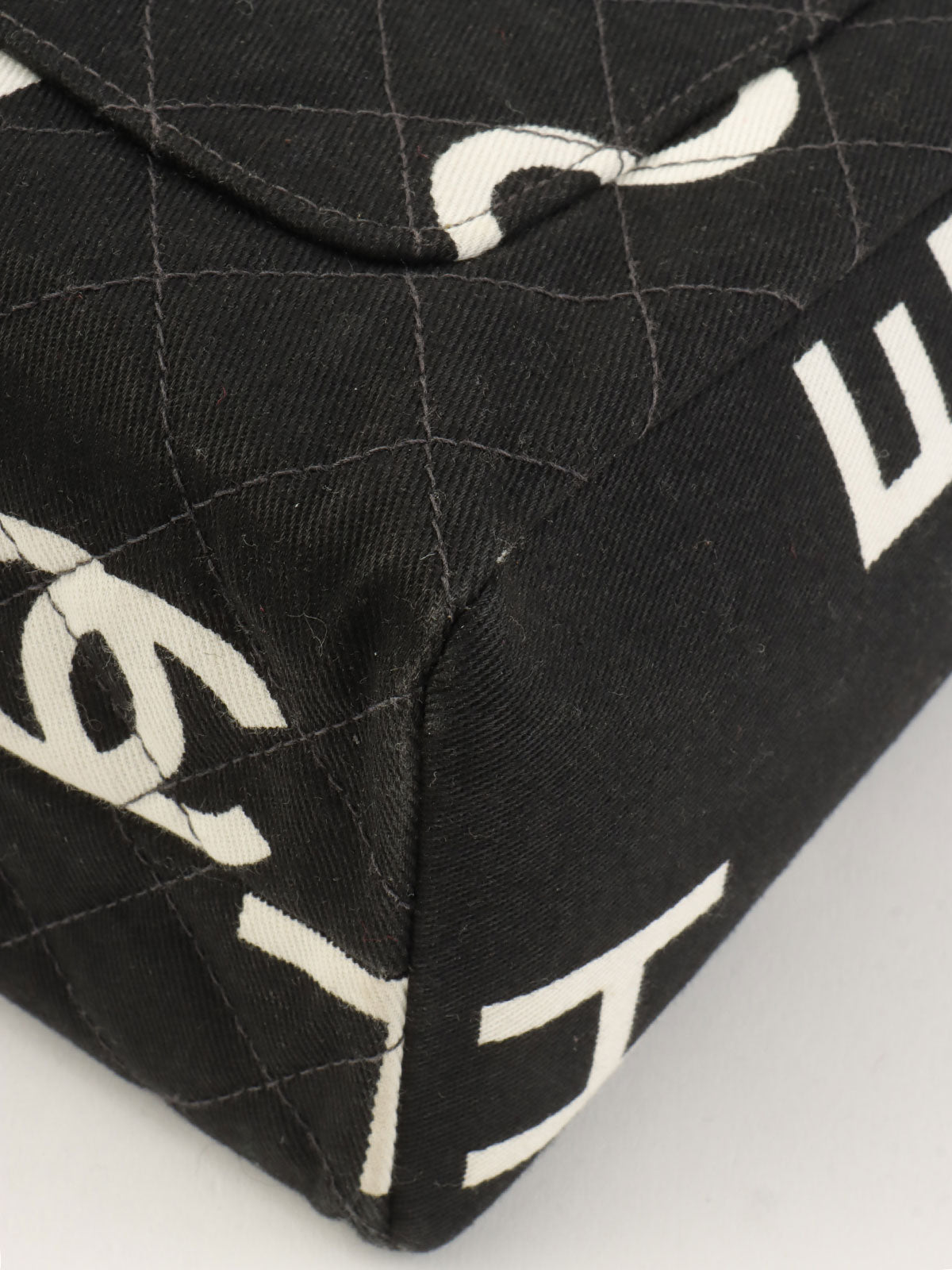 1997年頃製 ロゴCCマークハンドバッグ ブラック