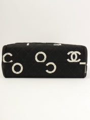 1997年頃製 ロゴCCマークハンドバッグ ブラック