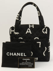 1997年頃製 ロゴCCマークハンドバッグ ブラック