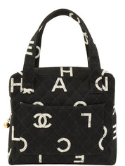 1997 Logo CC Mark Handbag Black