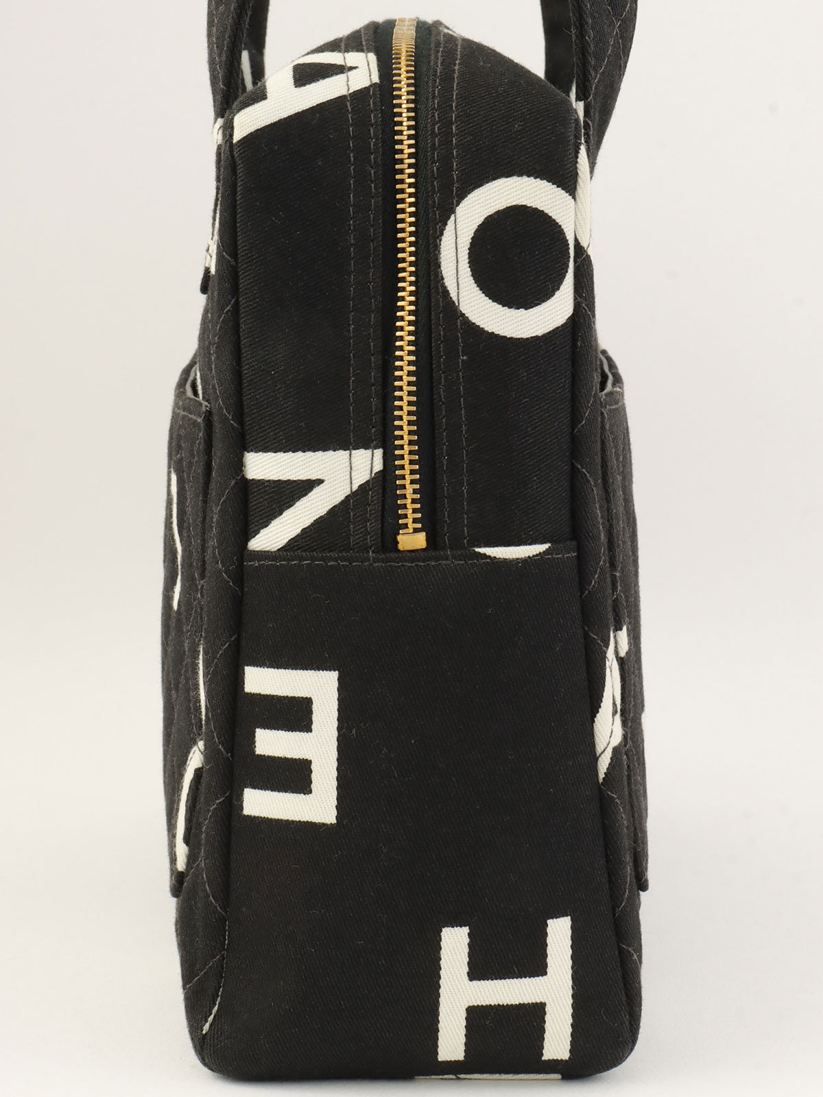 1997年頃製 ロゴCCマークハンドバッグ ブラック