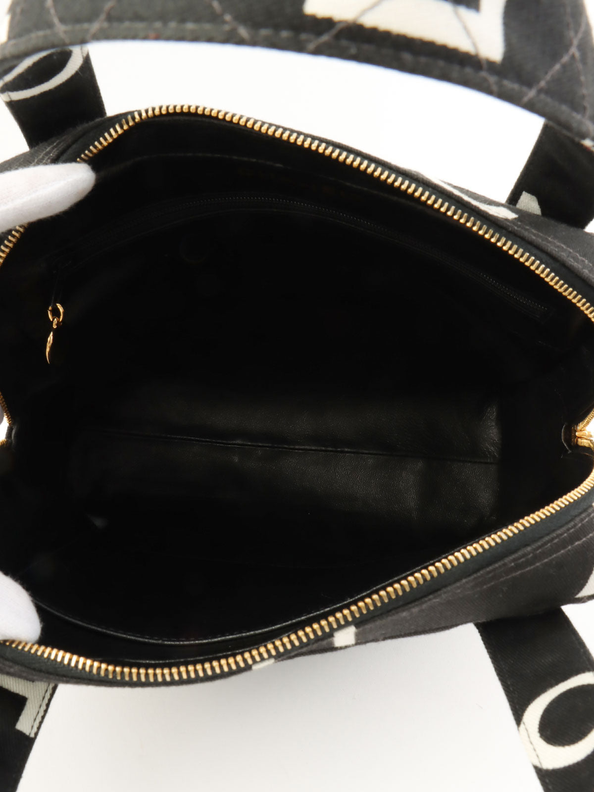 1997年頃製 ロゴCCマークハンドバッグ ブラック