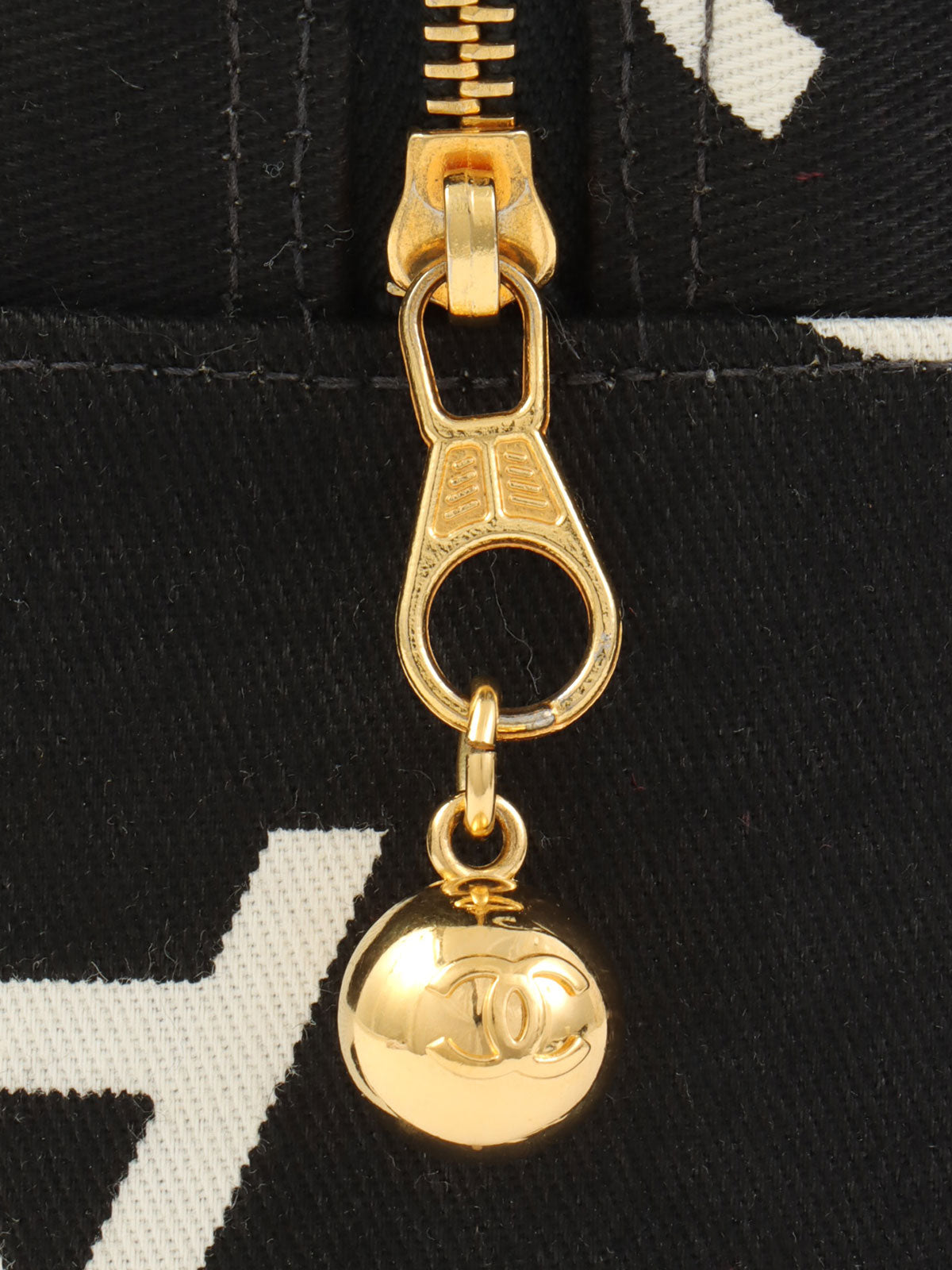 1997 Logo CC Mark Handbag Black