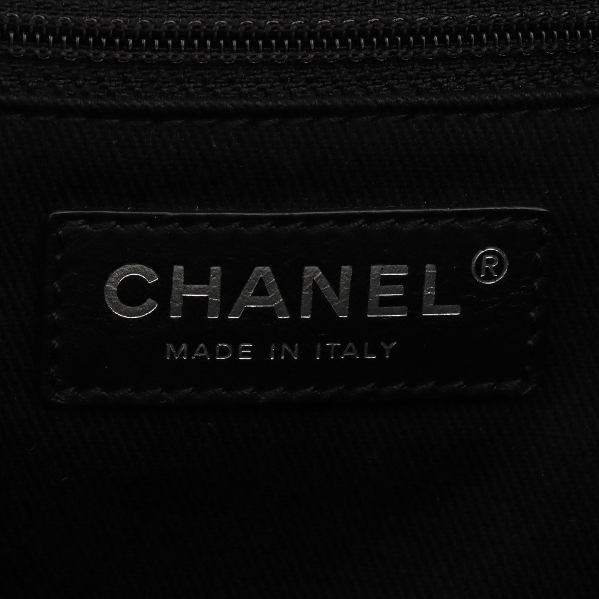 2009 2.55 Leather and Fur Combination Matelasse Stitch Tote Bag in Black