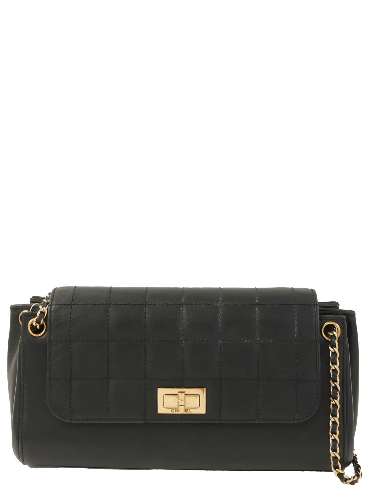 2001年頃製 チョコバー2.55CCマークチェーンバッグ ブラック