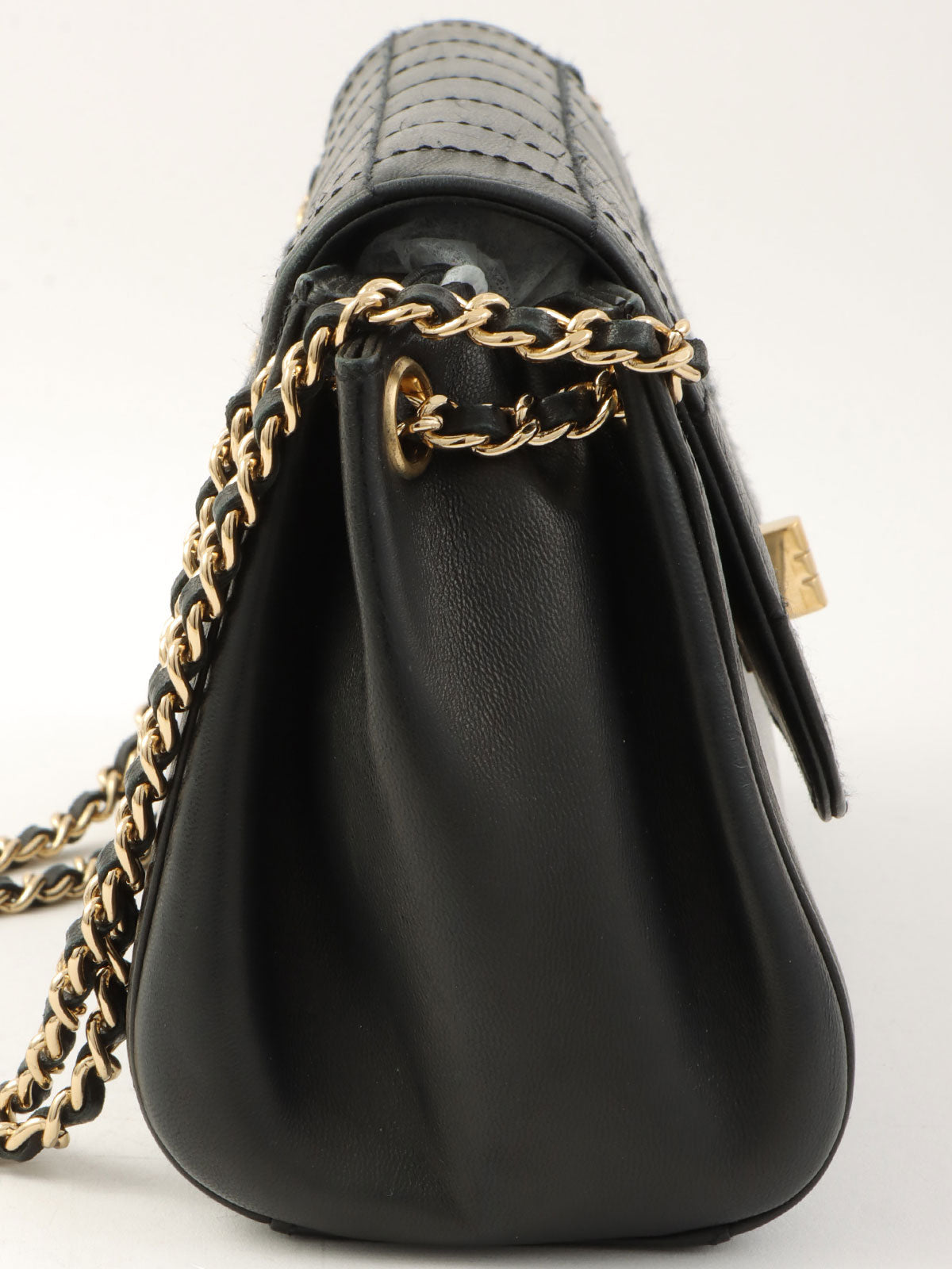 2001年頃製 チョコバー2.55CCマークチェーンバッグ ブラック