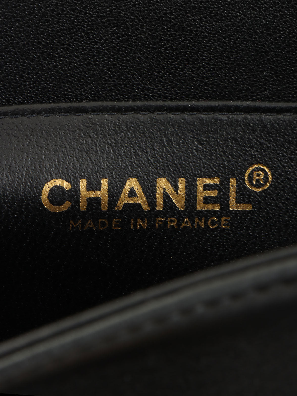 2001年頃製 チョコバー2.55CCマークチェーンバッグ ブラック