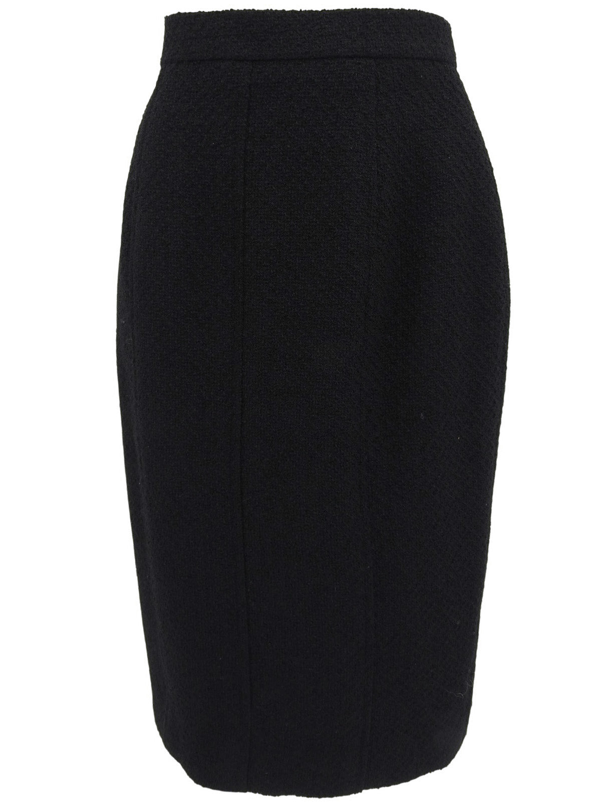 Back logo CC mark button double-breasted set up black