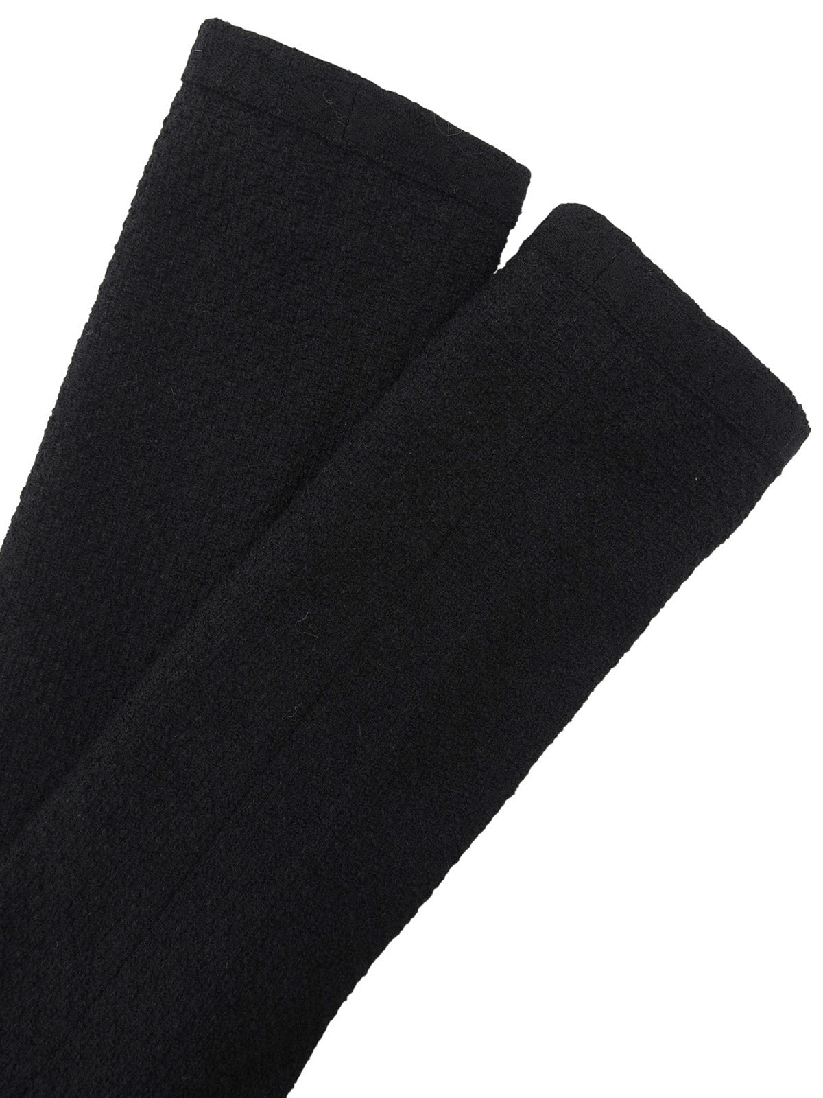 Back logo CC mark button double-breasted set up black