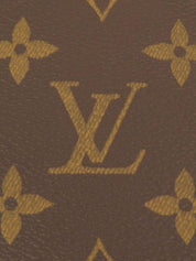 2007 帆布花押字 Porte Monnaie 长棕色