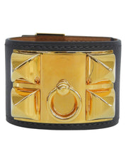 2012 Collier de Chien bracelet, Graphite/Gold