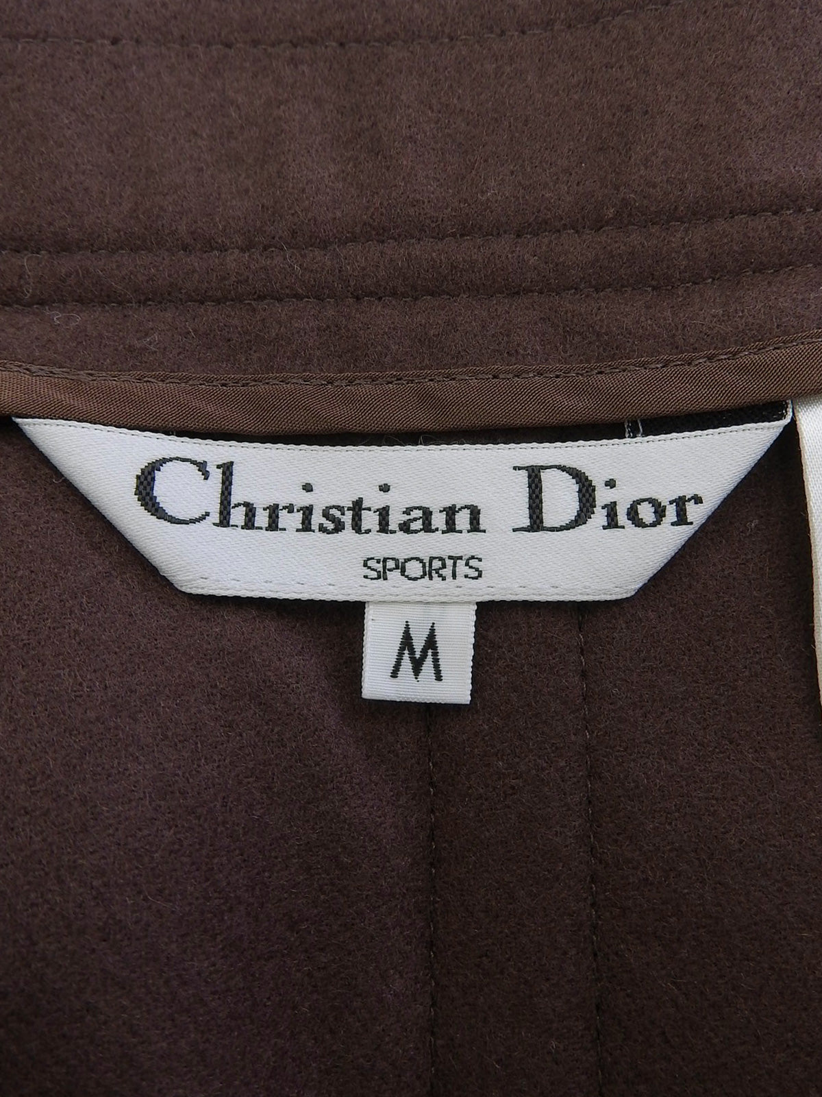 バックロゴ刺繍スカート ブラウン