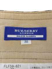 棕色格纹裹身迷你裙