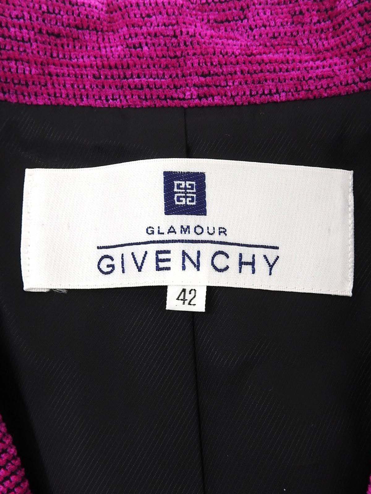 Logo Button Jacket Dahlia Purple