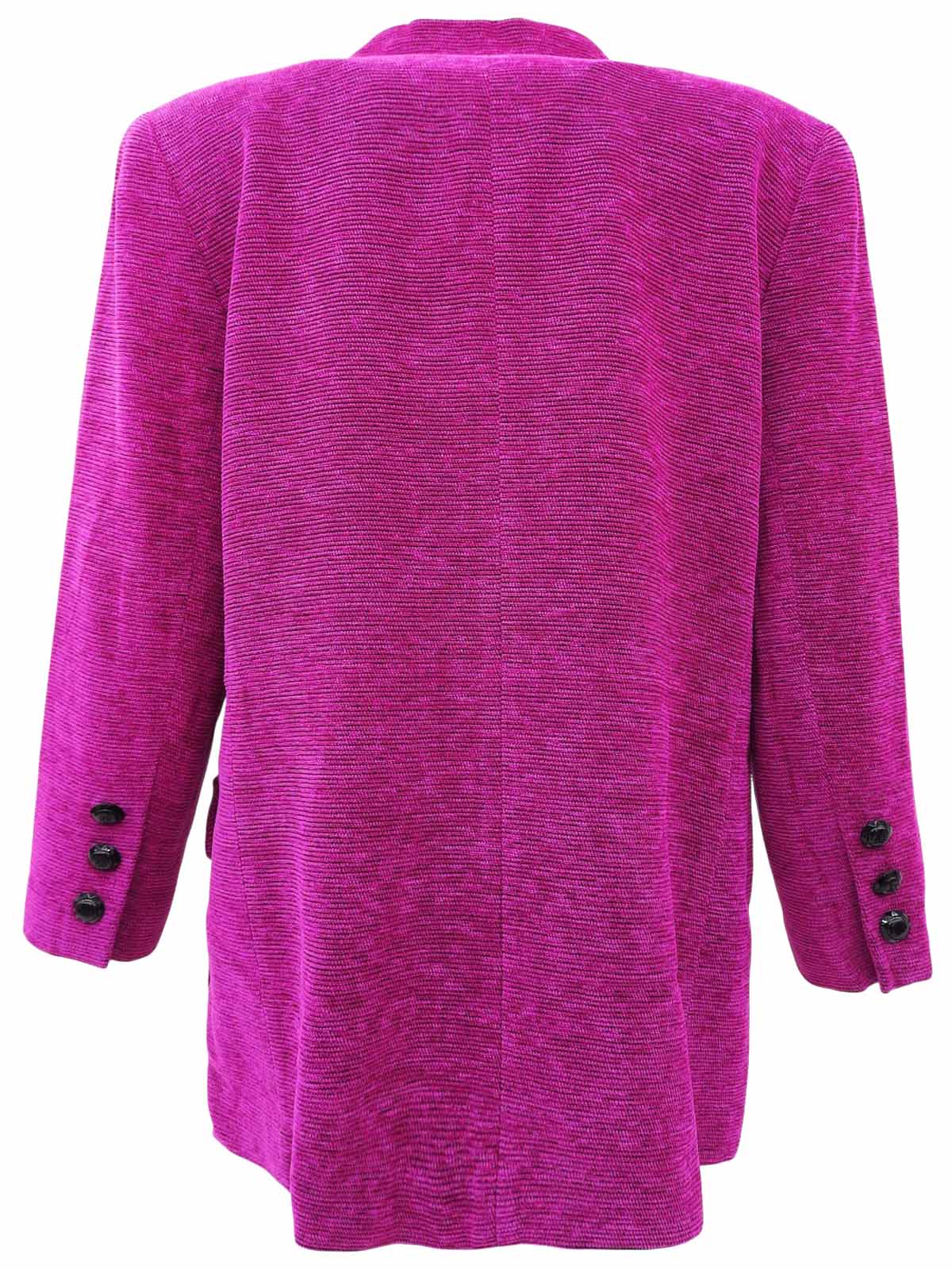 ロゴボタンジャケット ダリアパープル