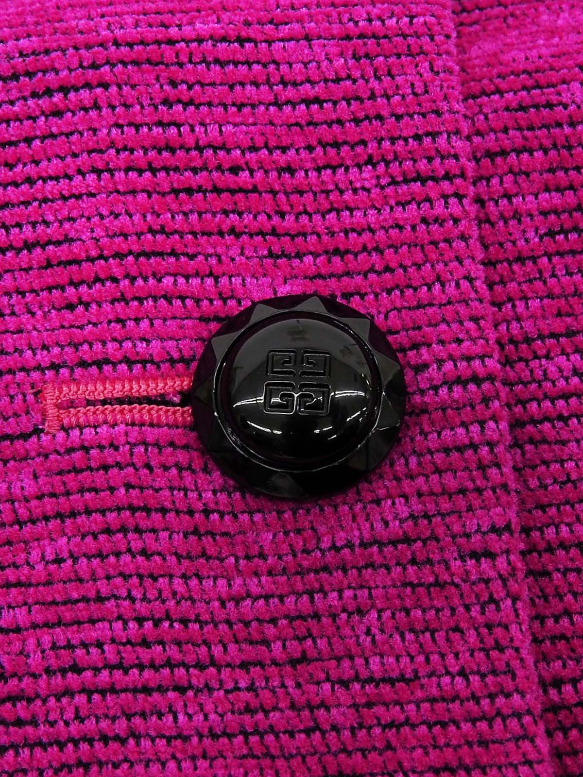 ロゴボタンジャケット ダリアパープル