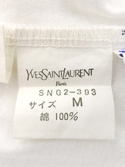 White ruffle sleeveless top