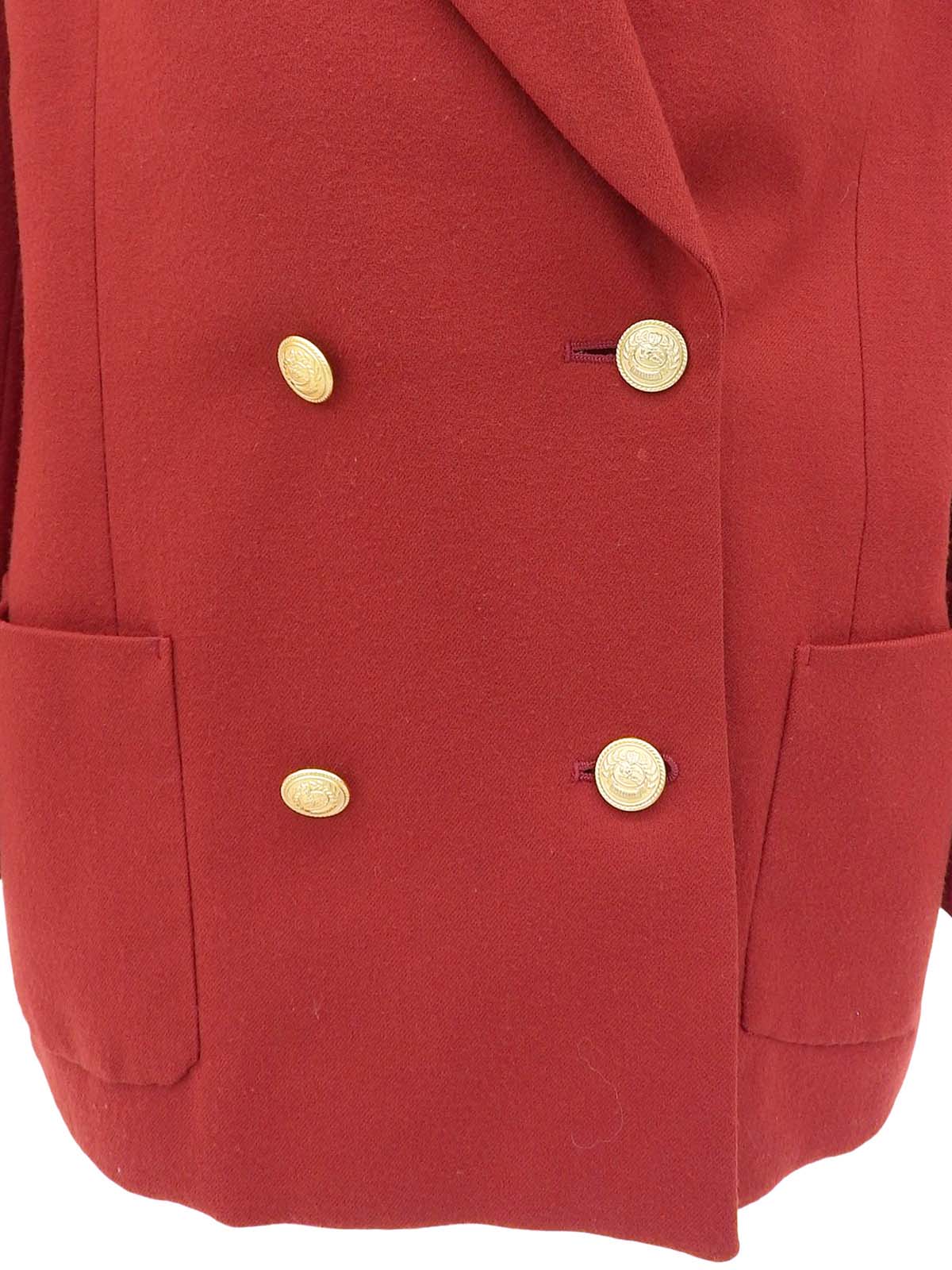 Logo Emblem Patch Jacket Red