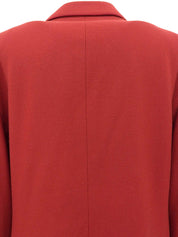 Logo Emblem Patch Jacket Red