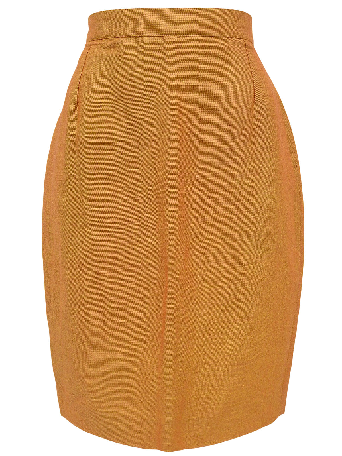 リネン半袖セットアップ オレンジ