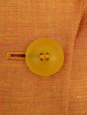 リネン半袖セットアップ オレンジ