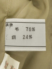 チェックパターンジャケット ライトカーキ/マルチ