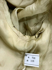 チェックパターンジャケット ライトカーキ/マルチ