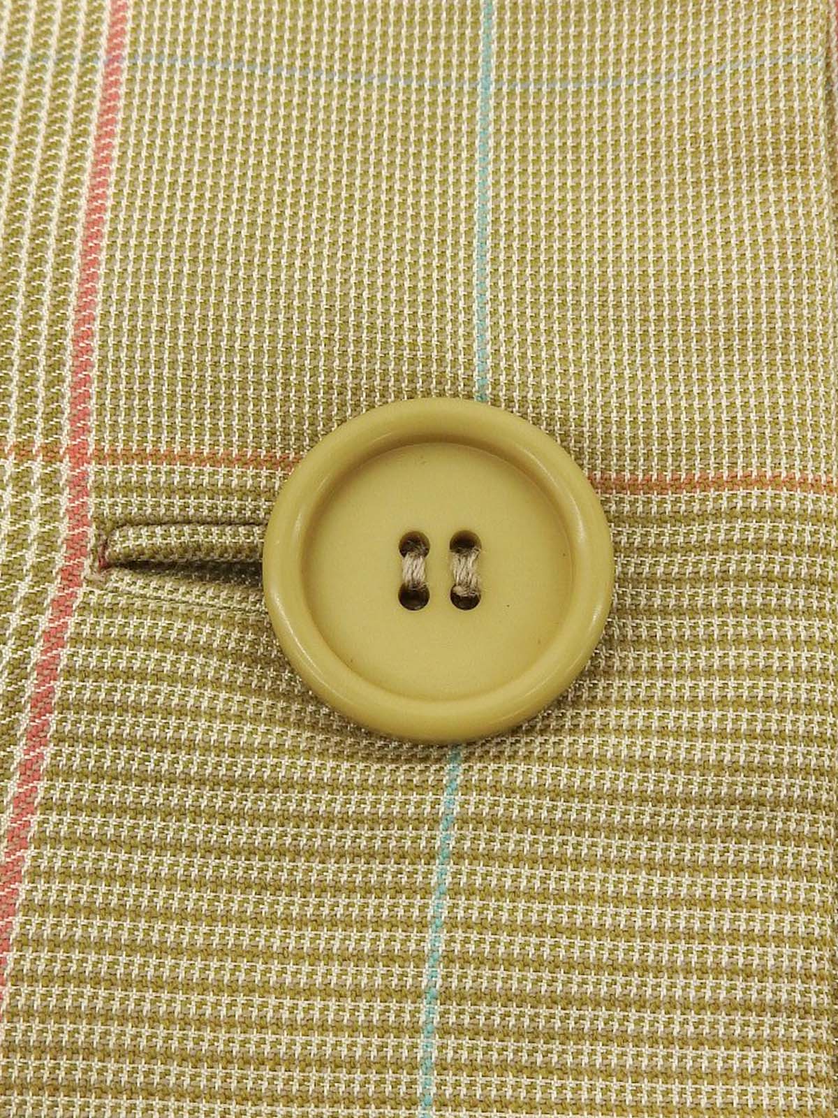 チェックパターンジャケット ライトカーキ/マルチ