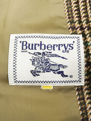 羊毛格子图案设置 卡其色/多色