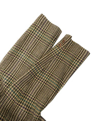 Wool Check Pattern Setup Khaki/Multi