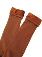 ウールボアコンビロゴボタンダブルブレストジャケット ブラウン