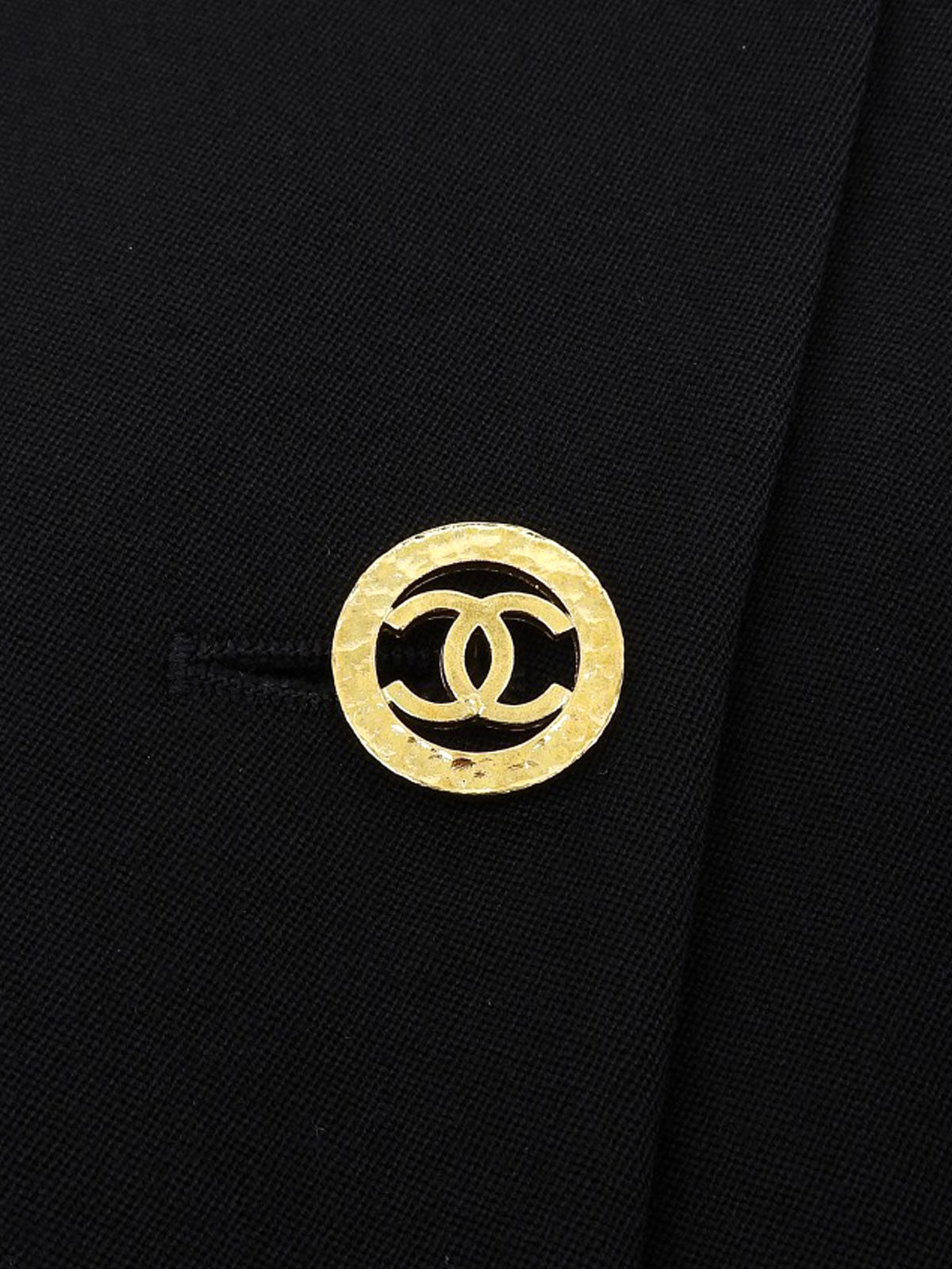 1993 CC mark button double-breasted jacket in black