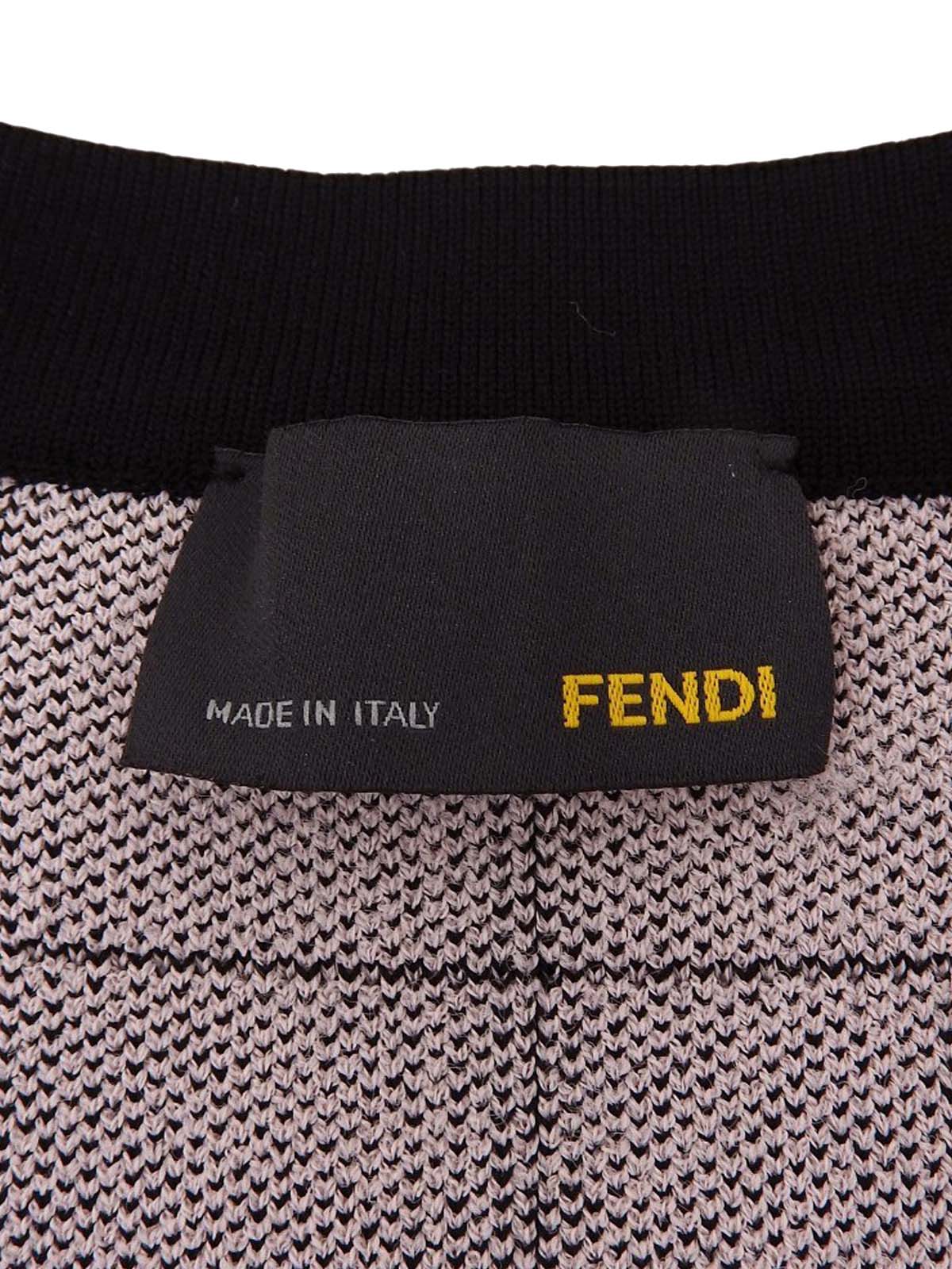 ブロックチェックパターンロゴボタンカーディガン ピンク/ブラック